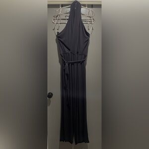 Lane Bryant Classic Black Halter style Jumpsuit